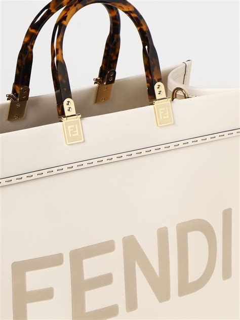 fendi white tote|fendi black evening bag.